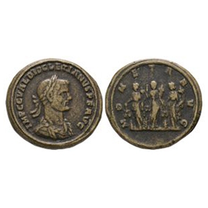 Diocletian - Paduan AE Medallion