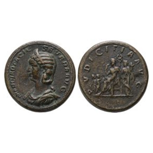 Ancient Roman Imperial Coins - Otacilia Severa - Paduan AE Medallion
