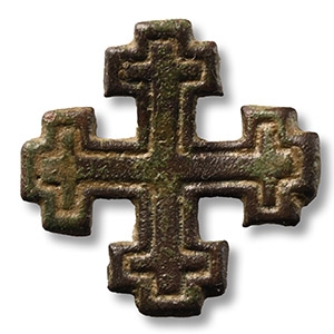 Medieval Bronze Knights Holy Sepulchre Badge