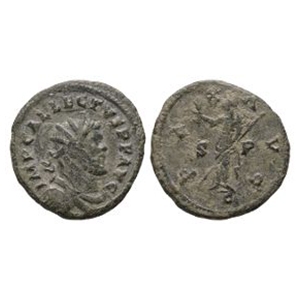 Ancient Roman Imperial Coins - Allectus - Colchester - Pax AE Antoninianus