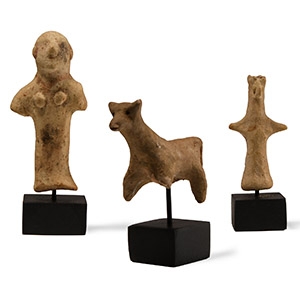 Cypriot Terracotta Figure Group