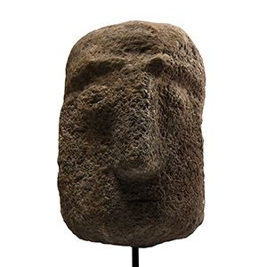 Celtic Style Stone Head