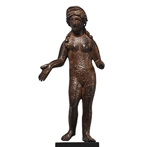 Roman Bronze Thames Statuette of Venus