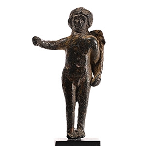 Roman Bronze Statuette of Mercury