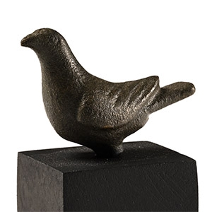 Roman Bronze Dove Finial