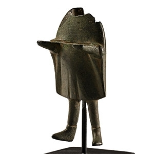 Roman Bronze Traveller Statuette