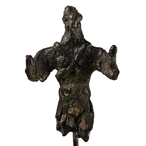 Western Asiatic Bronze Warrior Statuette