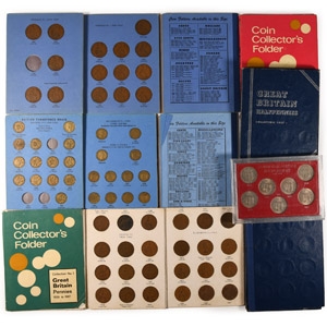 Various Set Coin Folders Group [7]