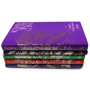 Numismatic Books - Roman Silver Coins Volumes 1 - 5