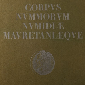 Numismatic Books - Corpvs Nvmmorvm Nvmidie Mavretaniaeqve