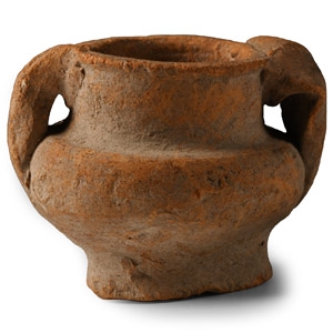 Western Asiatic Miniature Terracotta Amphora