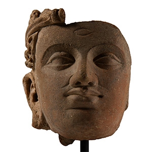Gandharan Terracotta Head