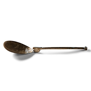 Roman Silver Spoon with Handle
