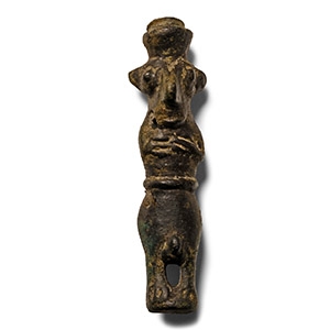 Luristan Bronze Piravand Figure of a Man