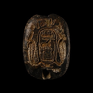 Egyptian Steatite Scaraboid for Pharaoh Shabaka