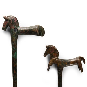 Luristan Cosmetic Horse Pin Group