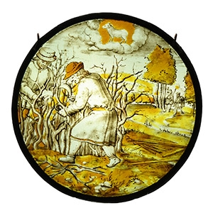 Stained Glass Panel of The Month of March
