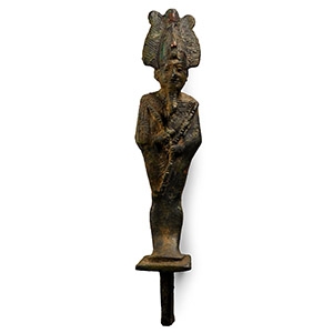 Bronze Statue of the God Osiris