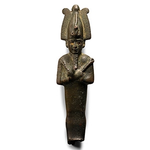 Bronze Statuette of Osiris