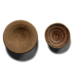 Aramaic Terracotta Magic Bowls with Cursive Script