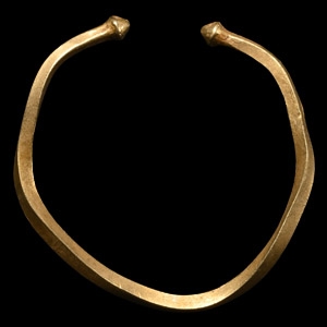 Bronze Age Childs Gold Bracelet