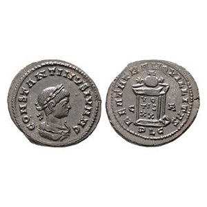 Ancient Roman Imperial Coins - Constantine II - Votive AE3