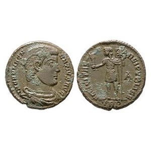 Ancient Roman Imperial Coins - Magnentius - Felicitas AE Nummus