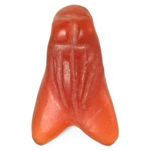Egyptian Carnelian Fly Amulet