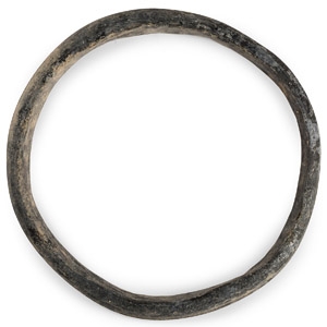 Large Roman Blue Glass Bracelet