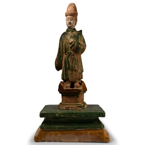 Ming Glazed Terracotta Tomb Figure