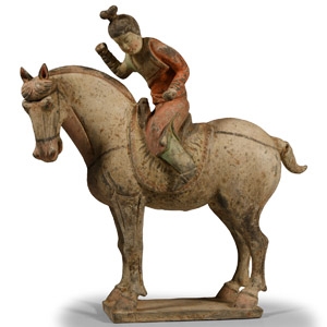 Tang Terracotta Horse and Rider