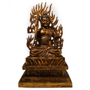 Sino-Tibetan Gilt Bronze Statue