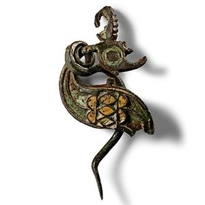 Bronze Raskelf Dragonesque Brooch