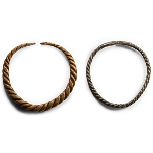 Western Asiatic Bronze Twisted Bracelet Group