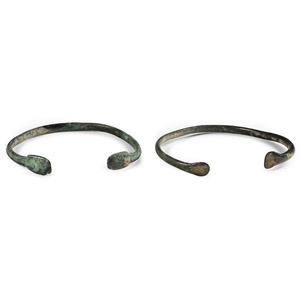 Western Asiatic Bronze Bracelet Group