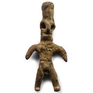 Syro-Hittite Bronze Figure of a Man