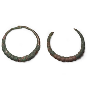 Western Asiatic Bronze Bracelet Pair