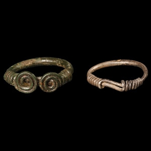 Coiled Ring Pair