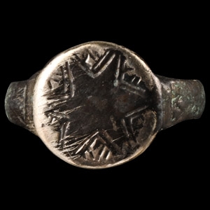 Silver Ring with Star