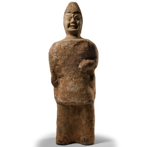 Tang Terracotta Archer with Quiver at Side