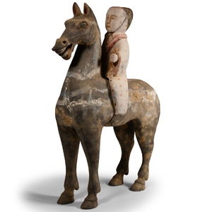 Han Horse and Rider Figure