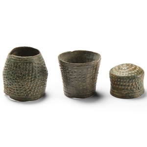 and Later Bronze Thimble Group