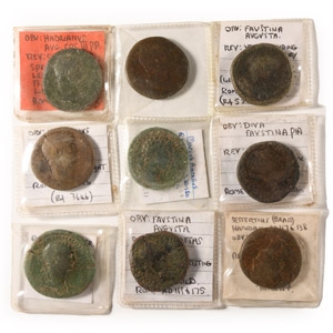 Ancient Roman Imperial Coins - AE Sestertius Group [9]