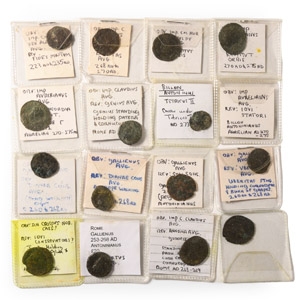 Ancient Roman Imperial Coins - Mixed Radiate AE Antoninianus Group [16]