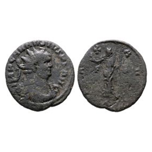Ancient Roman Imperial Coins - Carausius - London - Pax AE Antoninianus
