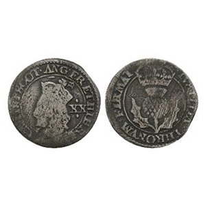 Charles I - AR Twenty Pence