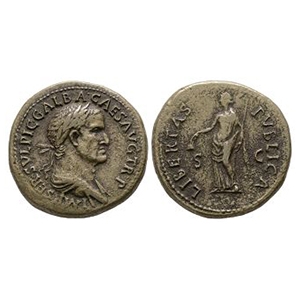 Ancient Roman Imperial Coins - Galba - Paduan AE Sestertius