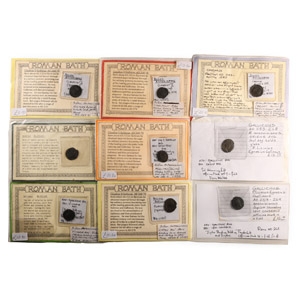 Ancient Roman Imperial Coins - Mixed AE Antoninianus Coin Group [9]