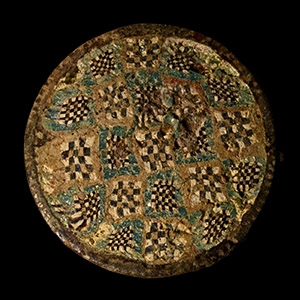 Bronze Plate Brooch