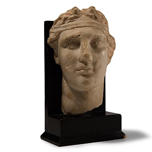 Marble Head of Dionysus